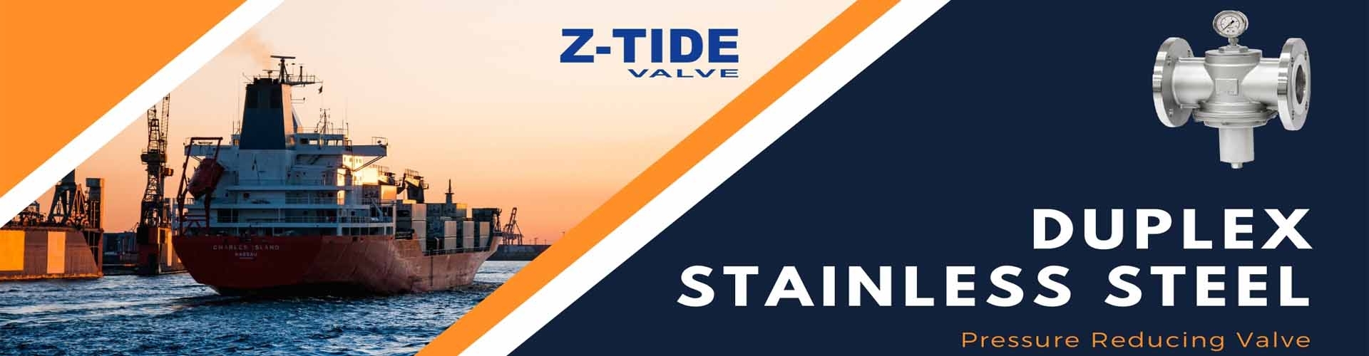 Regolatore di pressione marino duplex in acciaio inossidabile